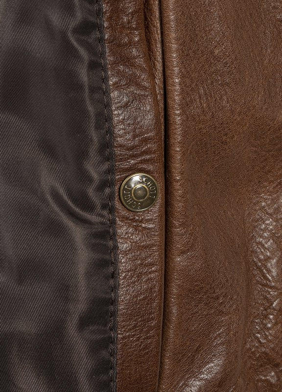 Vintaged Cowhide Café Racer Leather Jacket