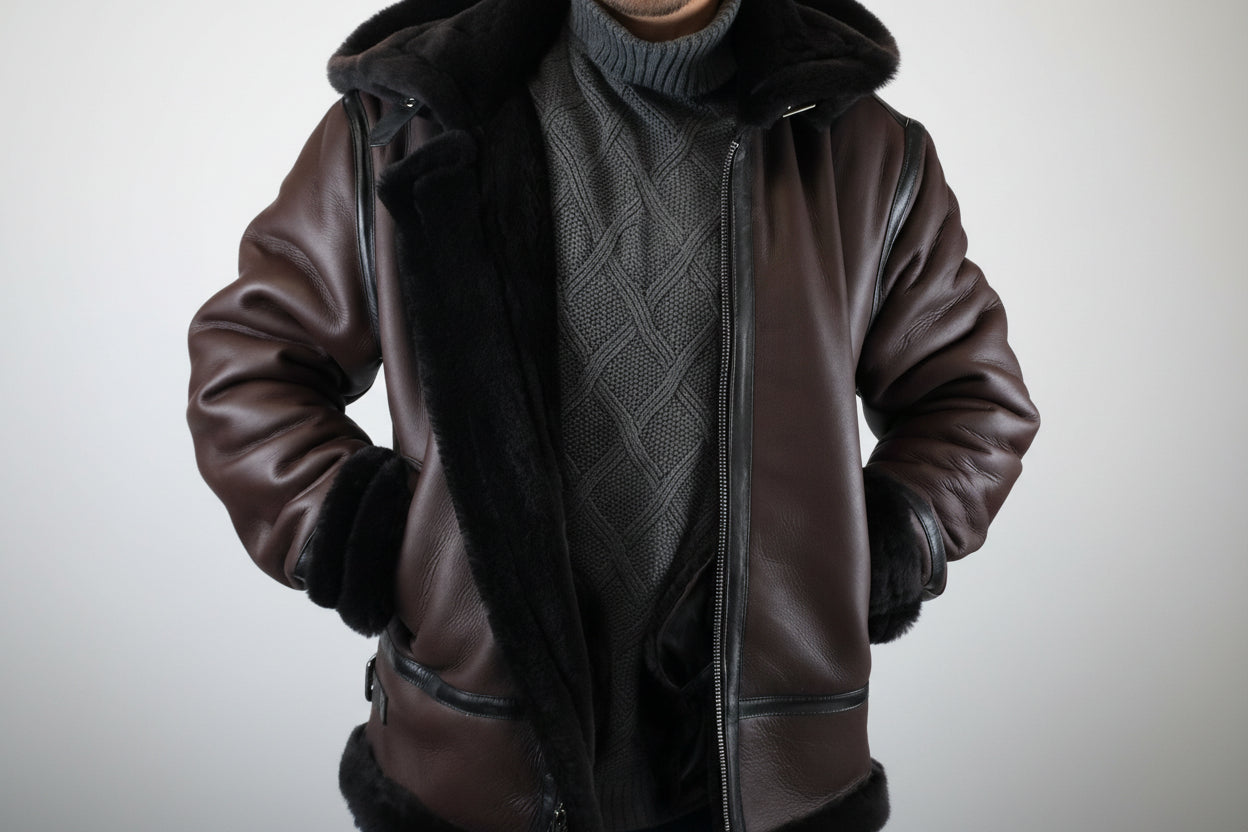 Original B-3 Shearling Bomber Jacket
