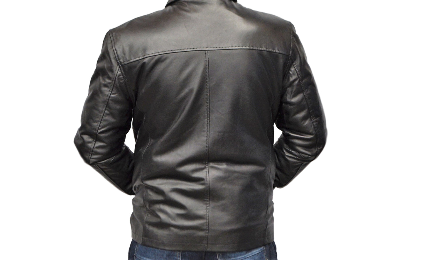 Bauer Men Leather Jacket