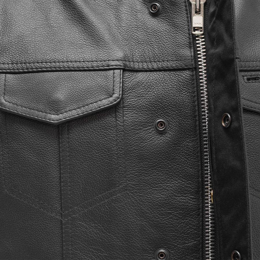 Blaster Men's Riders Leather Vest