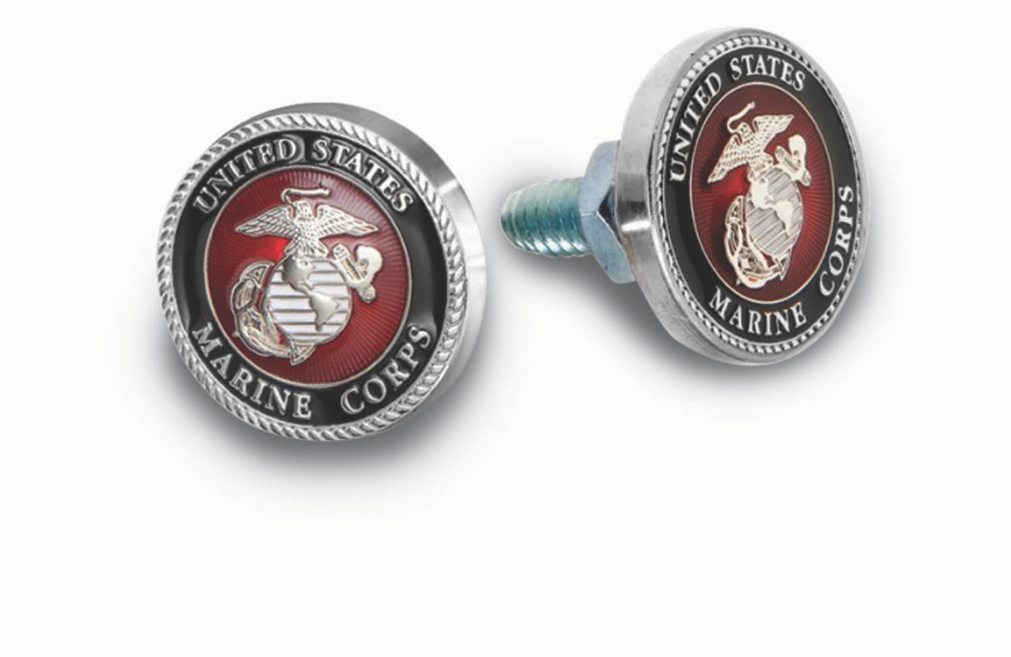 USMC License Plate Bolts