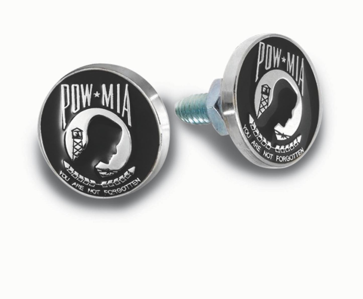 POW License Plate Bolts