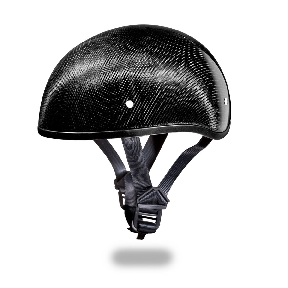 D.O.T. DAYTONA SKULL CAP W/O VISOR- GREY CARBON FIBER – Sunset Leather