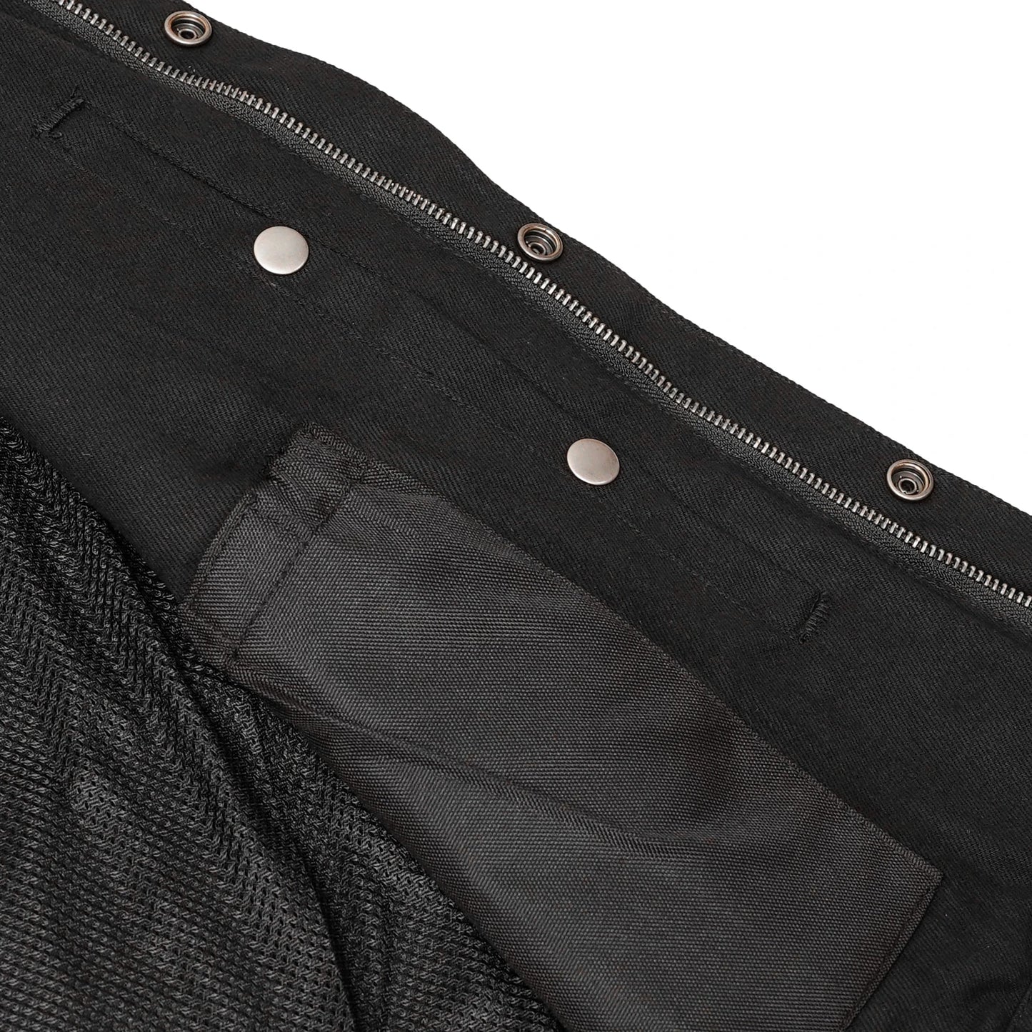 Classic Snap Front Denim Vest with Zip-Front