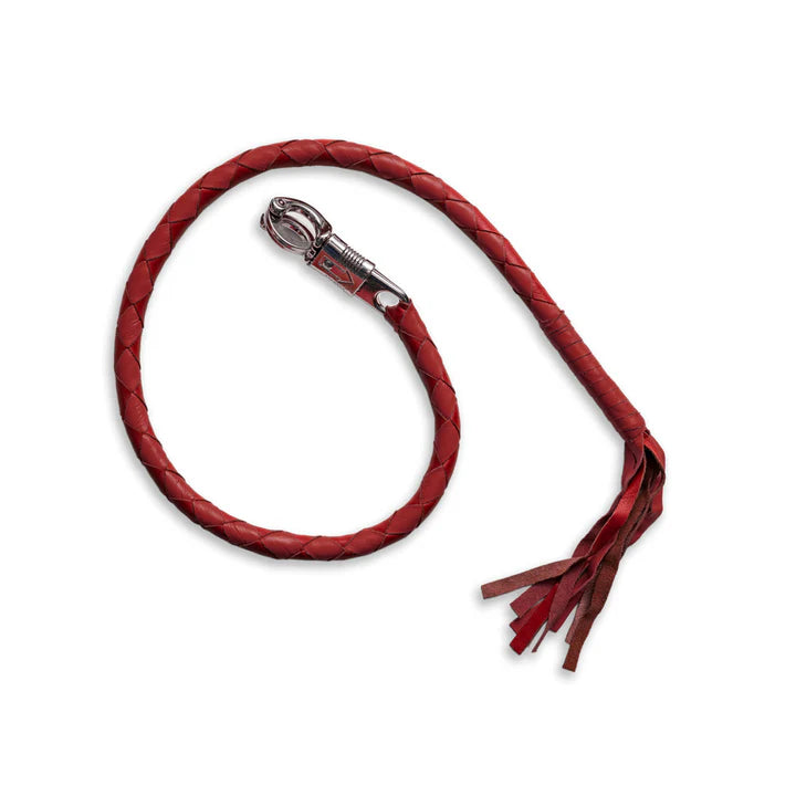 Biker’s Premium Leather Get Back Whip