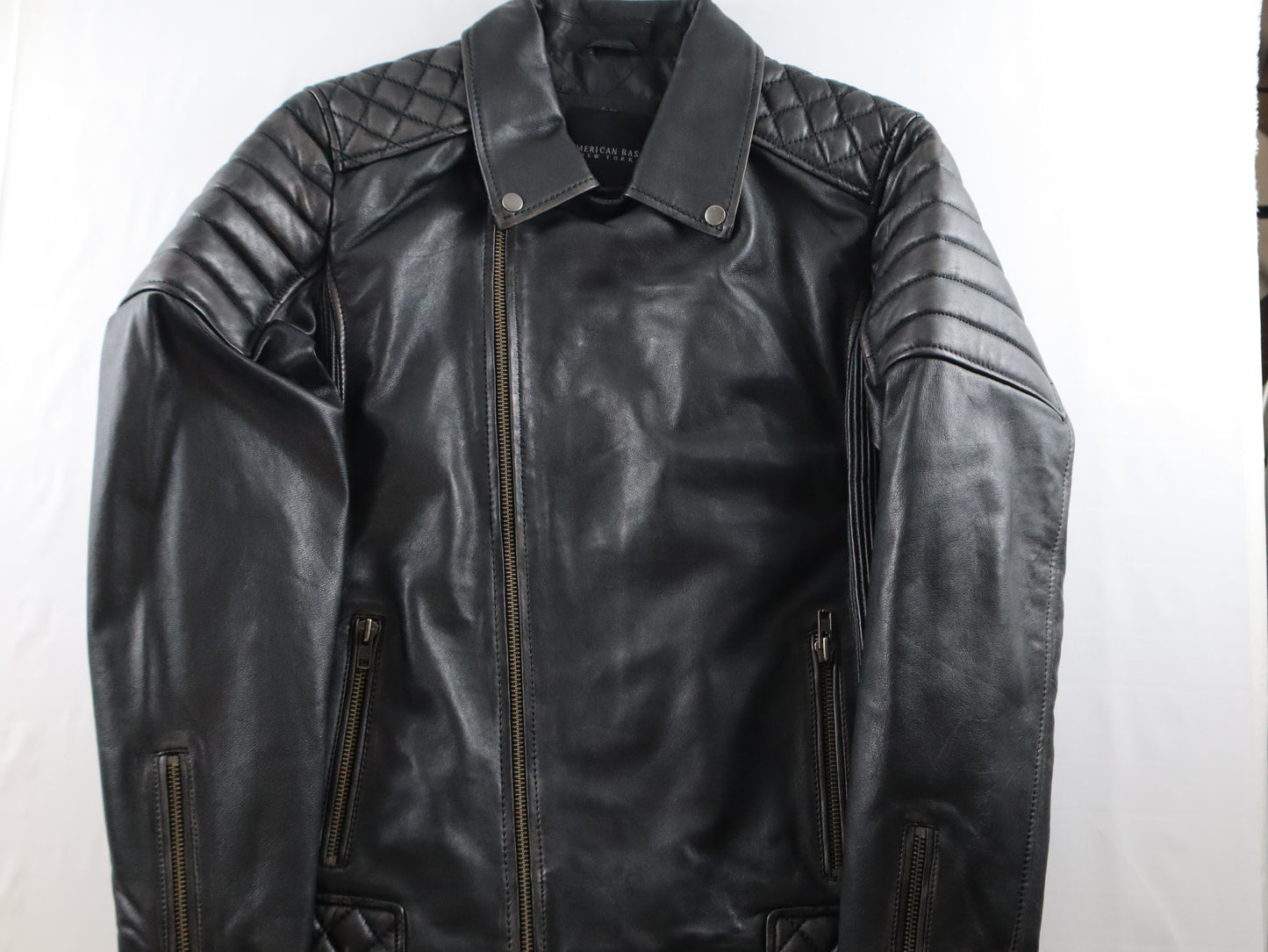 Men Moto leather soft stylish Jacket