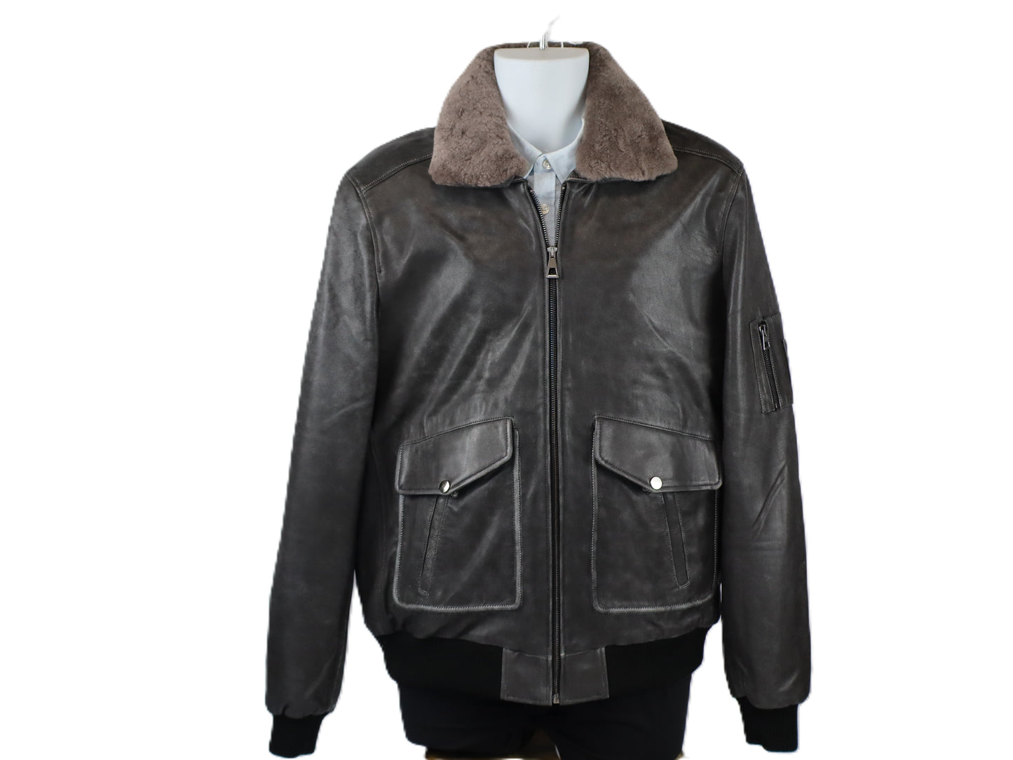 men fitted style  bomber jacket