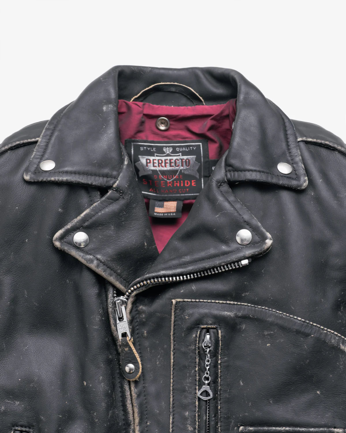 "The Bikeriders" Vintaged Vandals Motorcycle Jacket