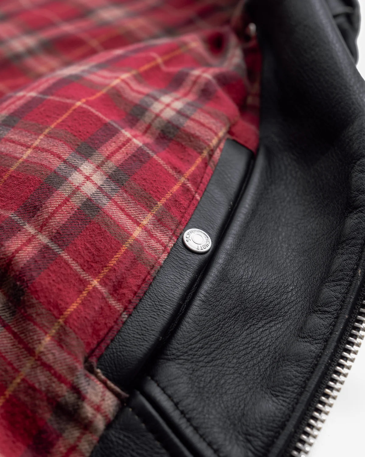 Vintage Fitted Cowhide Leather Motorcycle Jacket