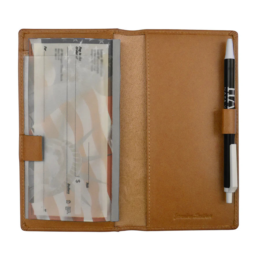 Handcrafted Full-Grain Leather Book Cover