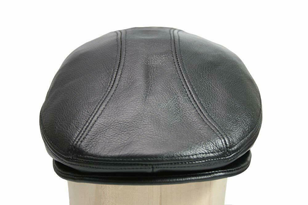 Large Driver Cap Leather Driver Cap – Sunset Leather
