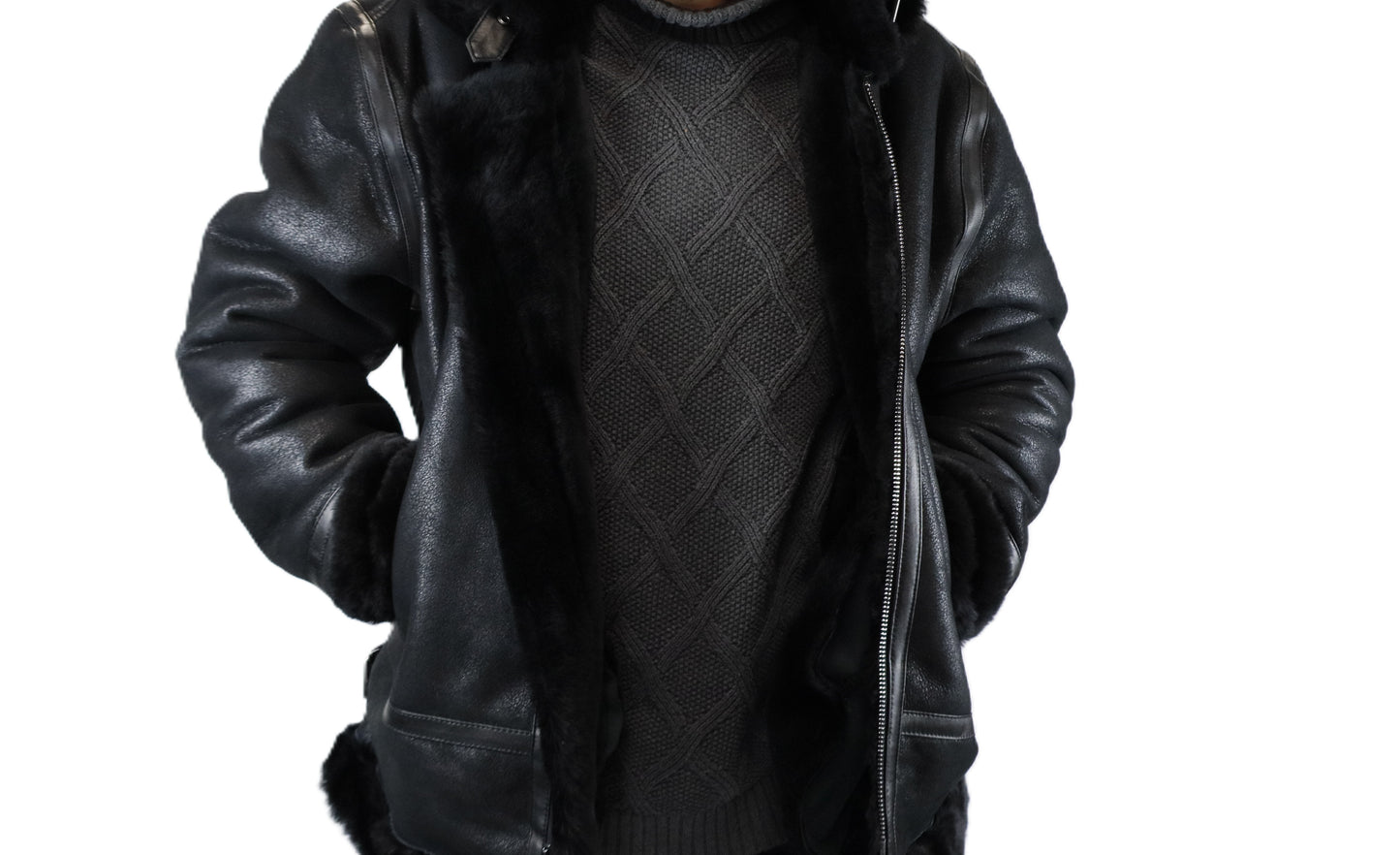Original Shearling sheepkin B-3
