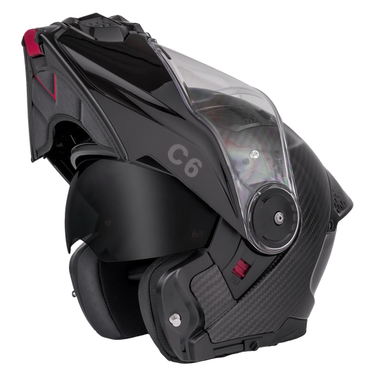 D.O.T. & ECE Daytona C6- Grey Carbon Fiber