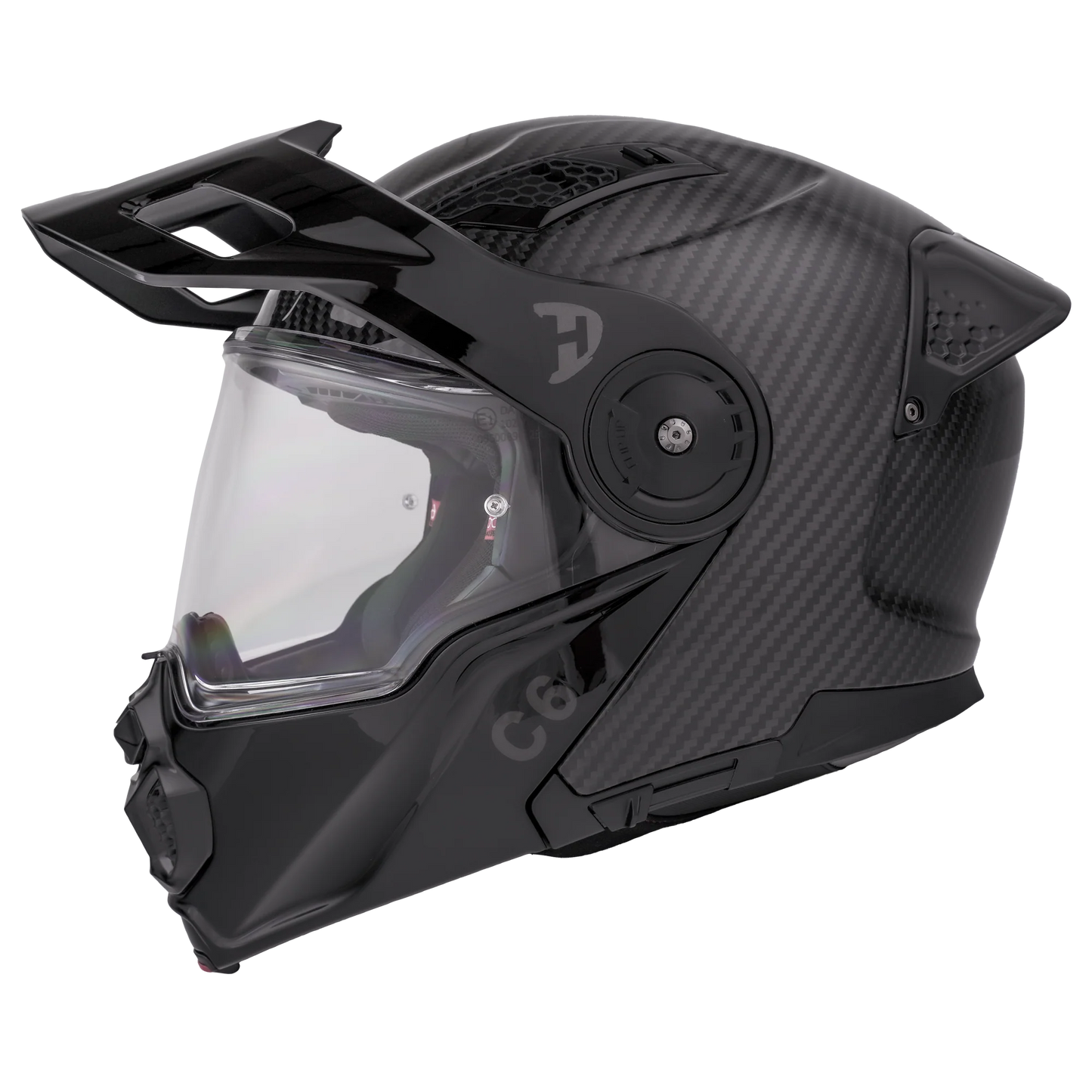 D.O.T. & ECE Daytona C6- Grey Carbon Fiber