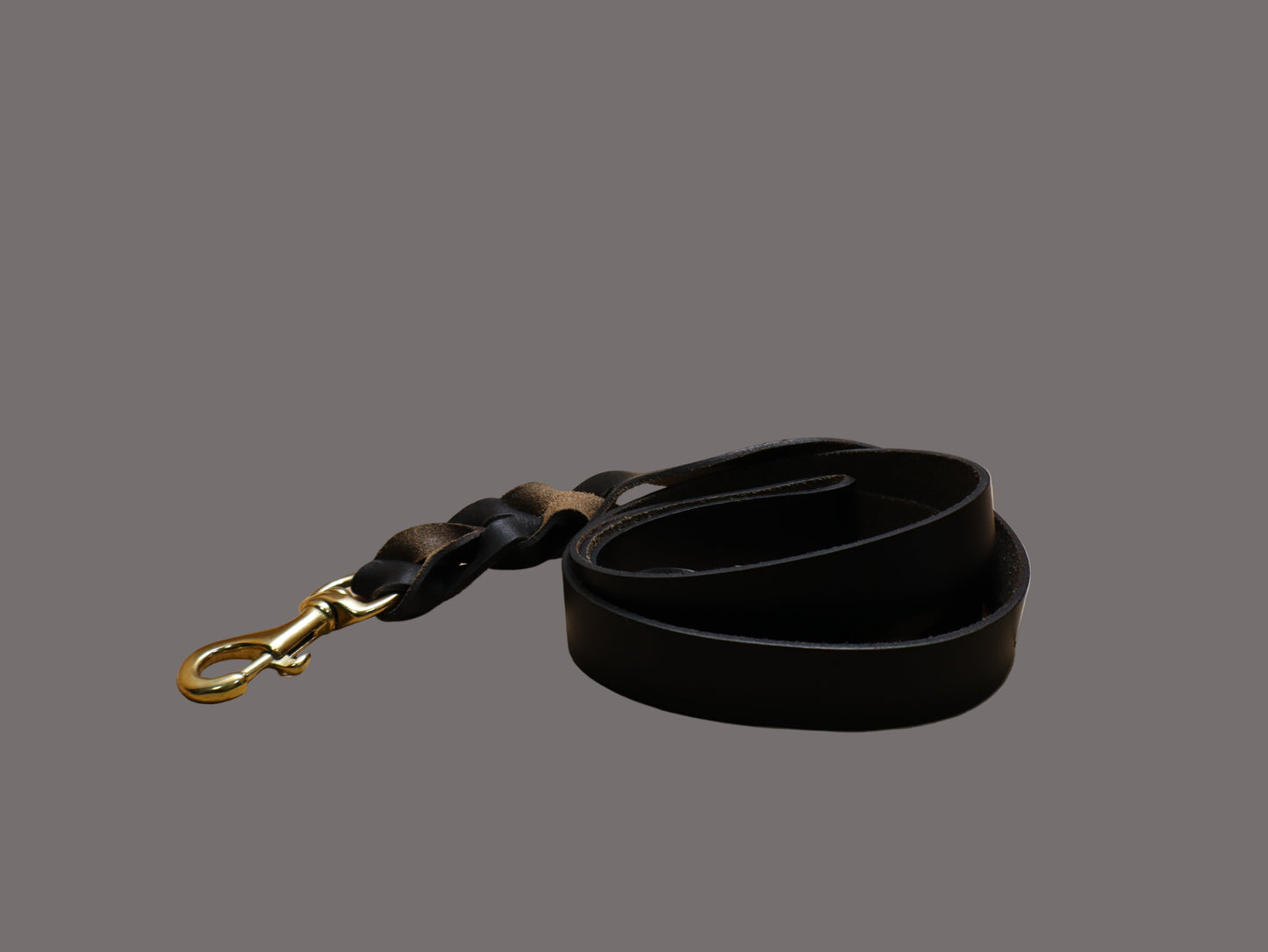 Real Leather Dog Leash