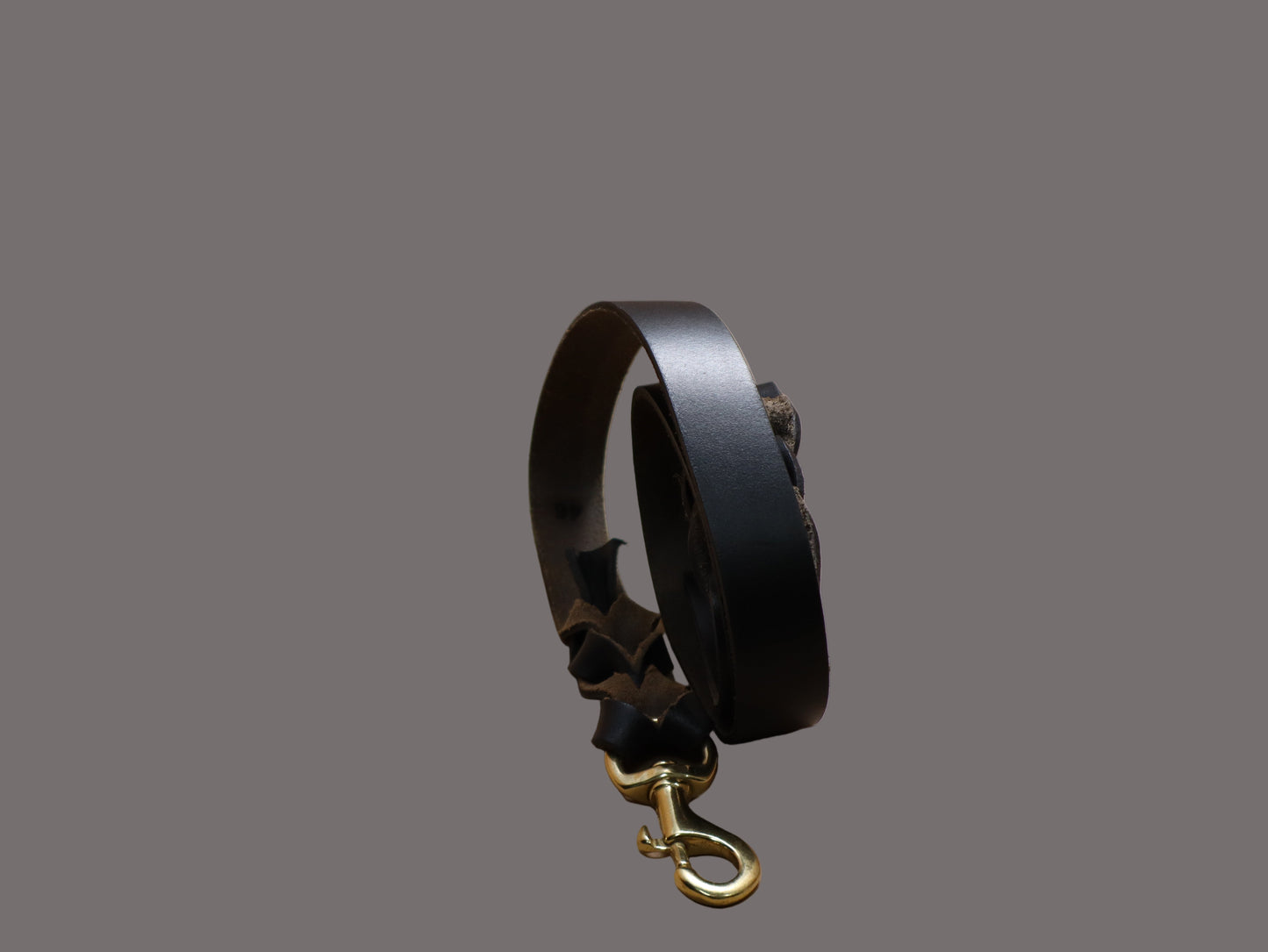 Real Leather Dog Leash