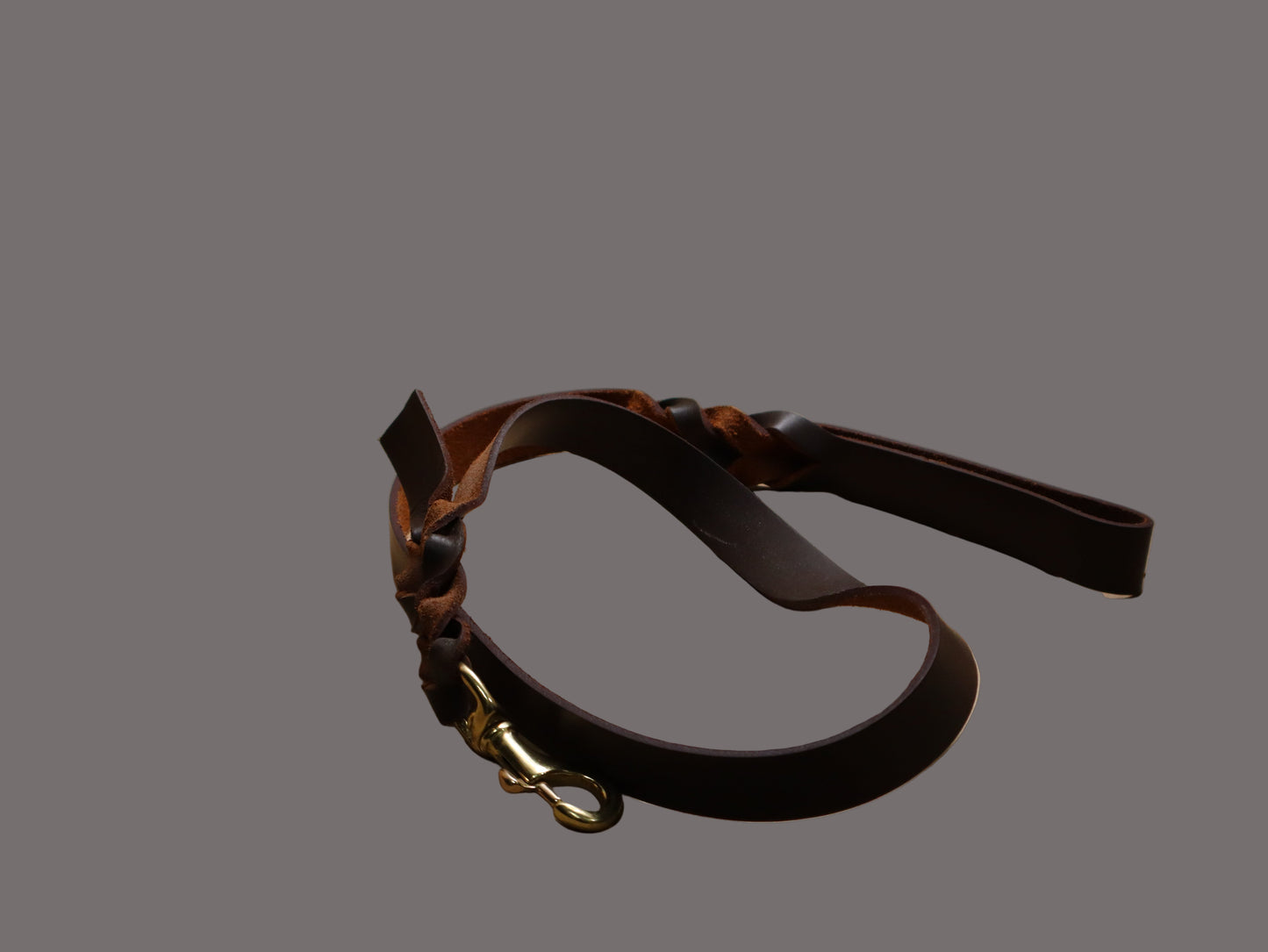Real Leather Dog Leash