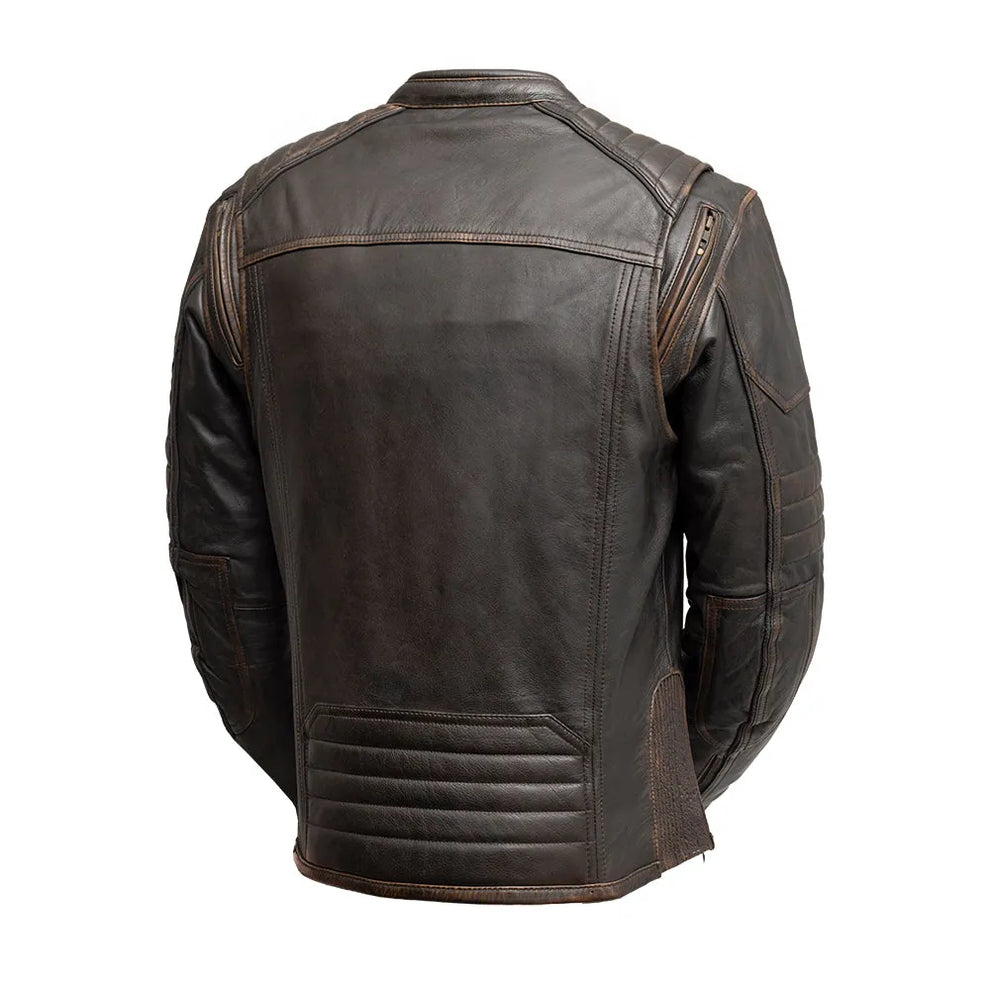 Rider Club - Men's Leather Motorcycle Jacket – My Store
