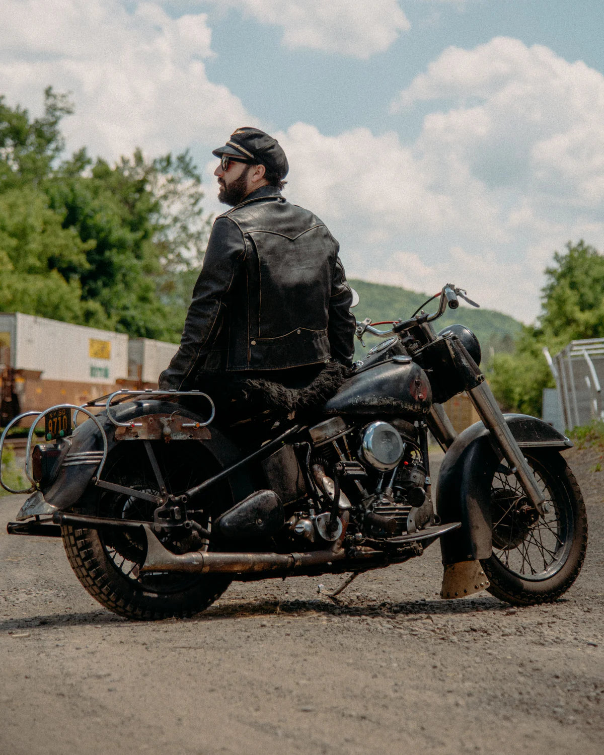 "The Bikeriders" Vintaged Vandals Motorcycle Jacket