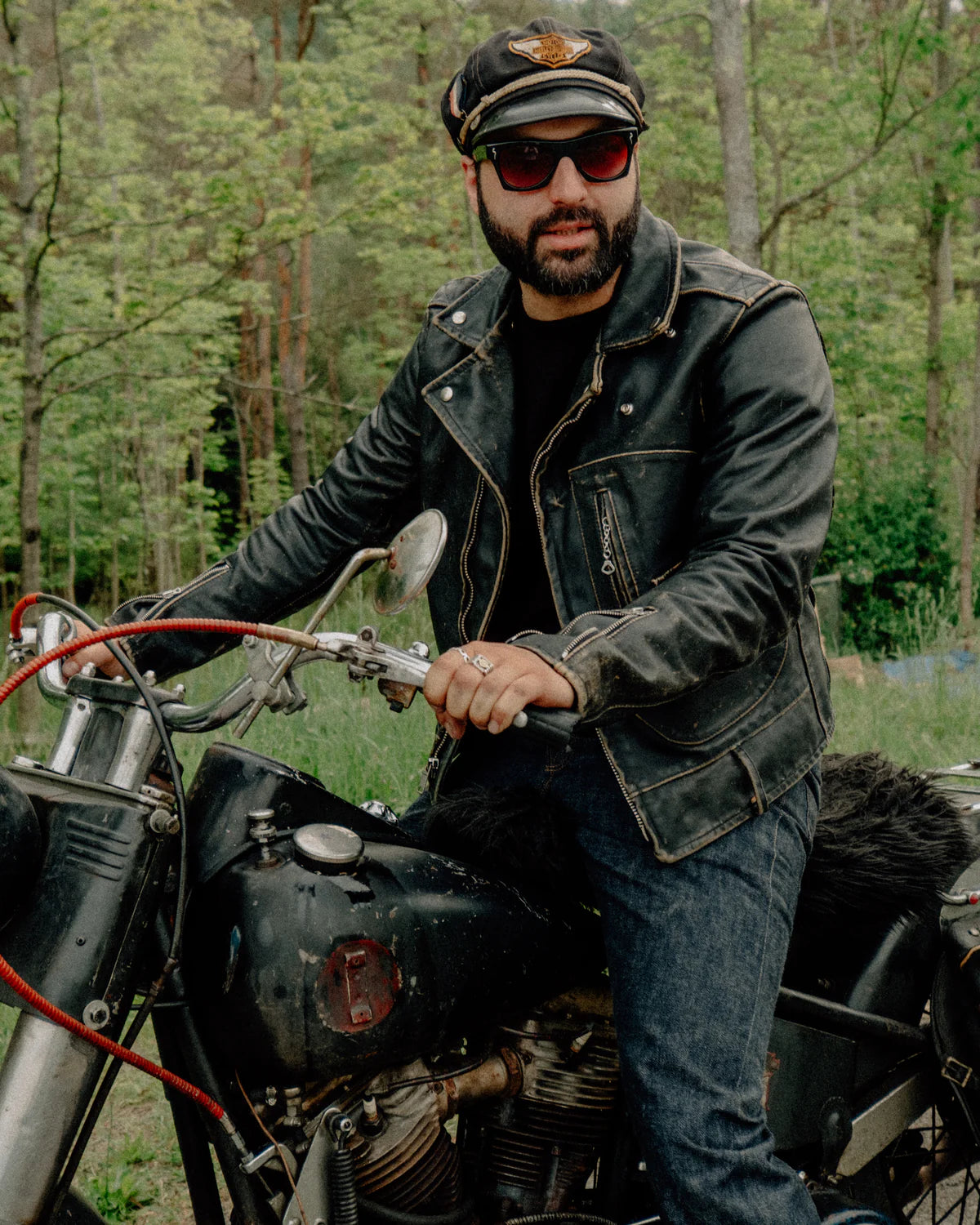 "The Bikeriders" Vintaged Vandals Motorcycle Jacket