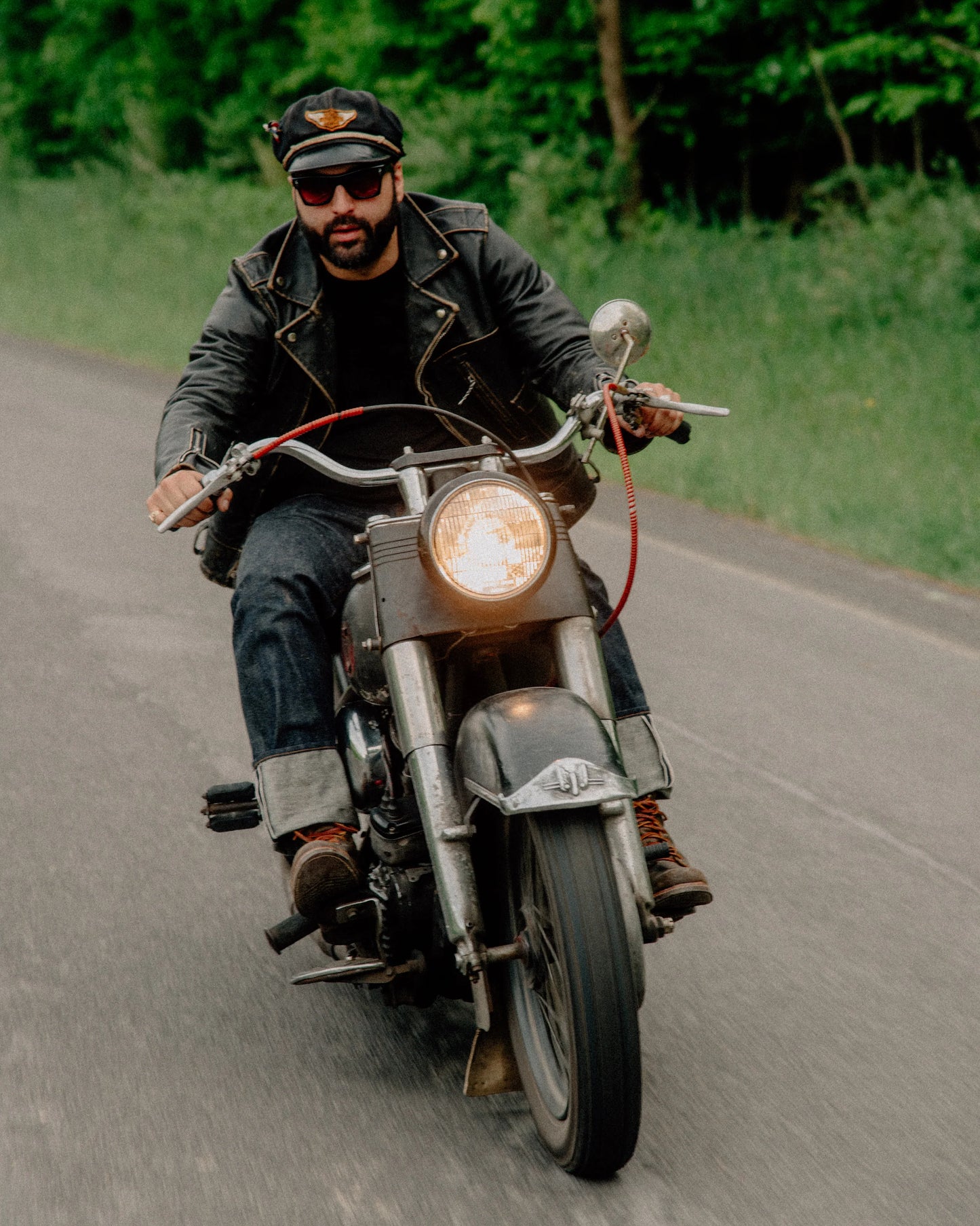 "The Bikeriders" Vintaged Vandals Motorcycle Jacket