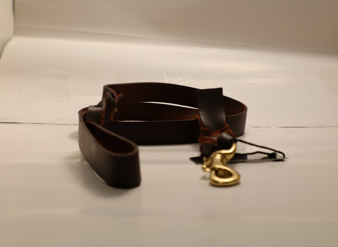 Real Leather Dog Leash