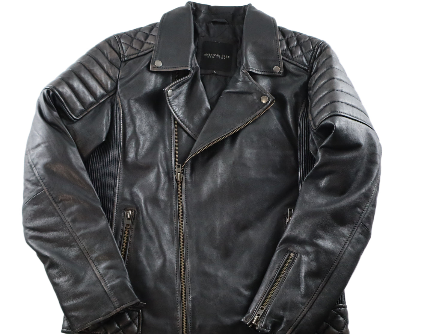 Men Moto leather soft stylish Jacket