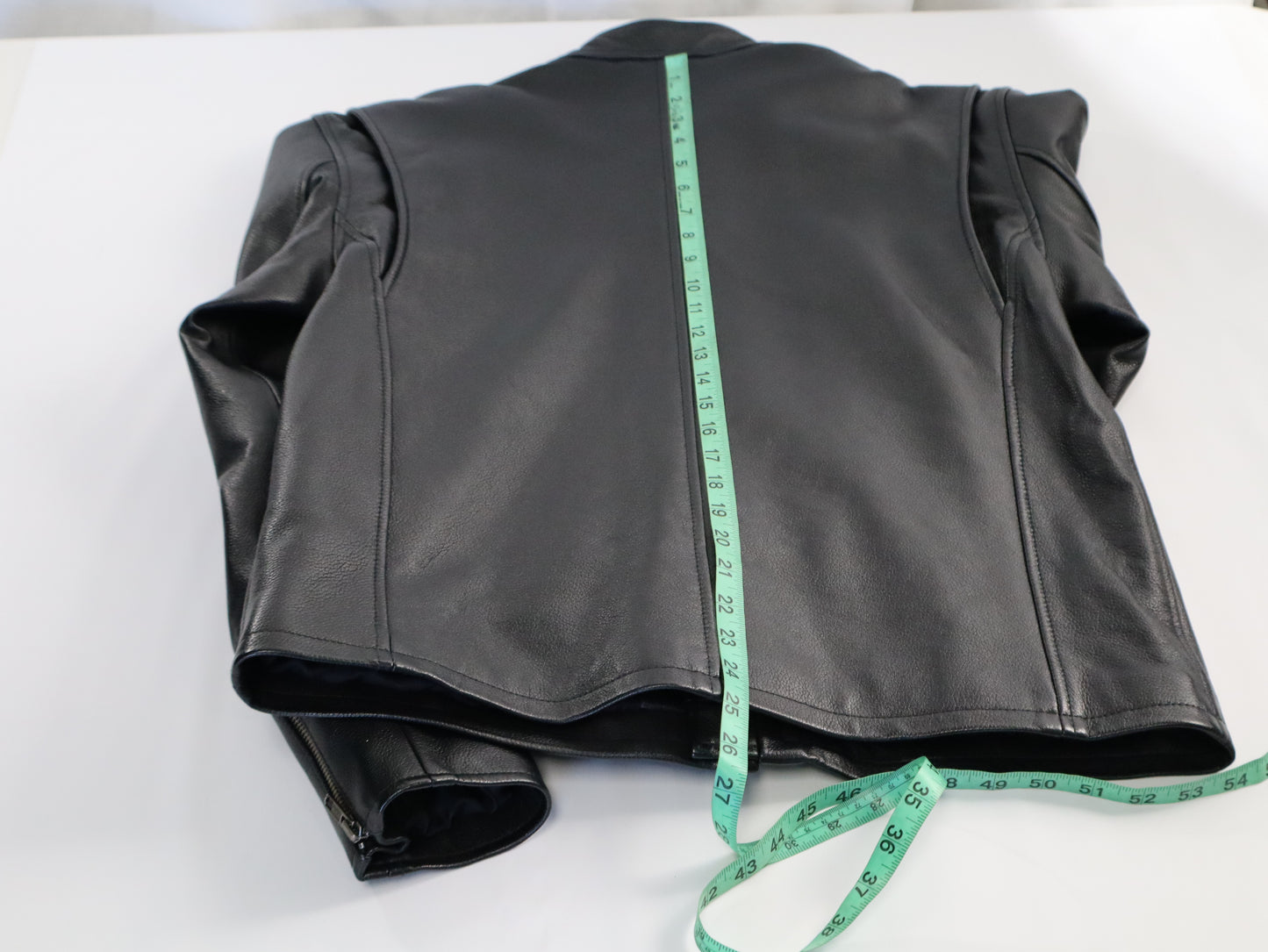 Mens Cafe Racer Black Leather jacket