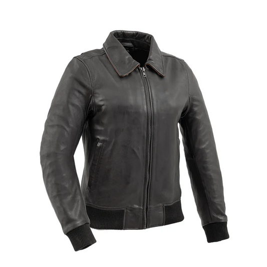 Women's Motorcyle  Bomber style jacket