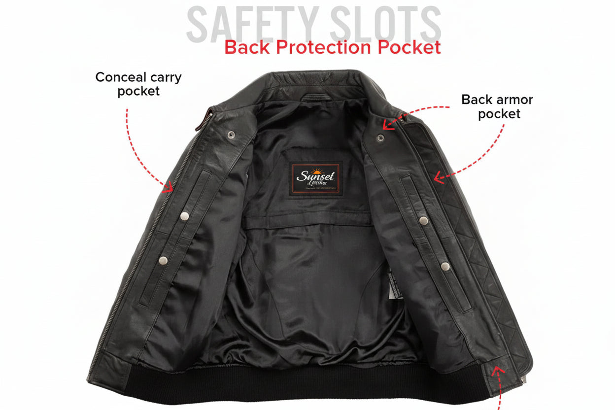 Women's Motorcyle  Bomber style jacket