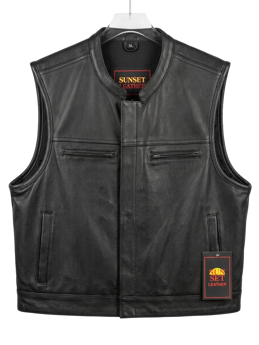 Nighthawk men motorcycle vest