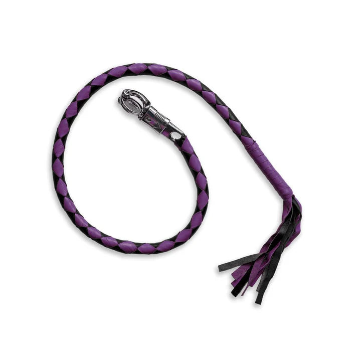 Biker’s Premium Leather Get Back Whip