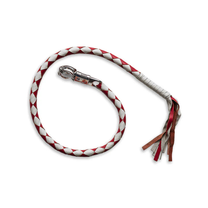 Biker’s Premium Leather Get Back Whip