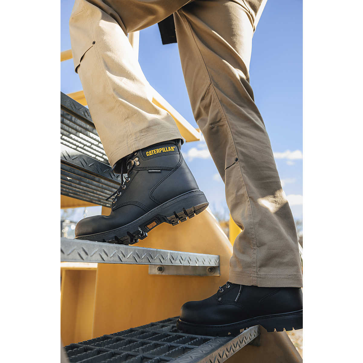 CAT Second Shift Steel Toe Boots