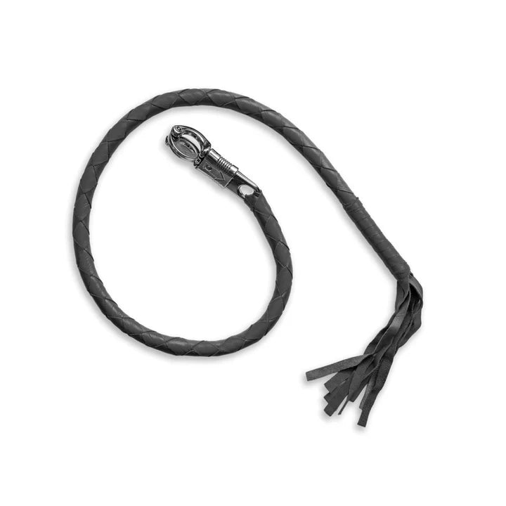 Biker’s Premium Leather Get Back Whip