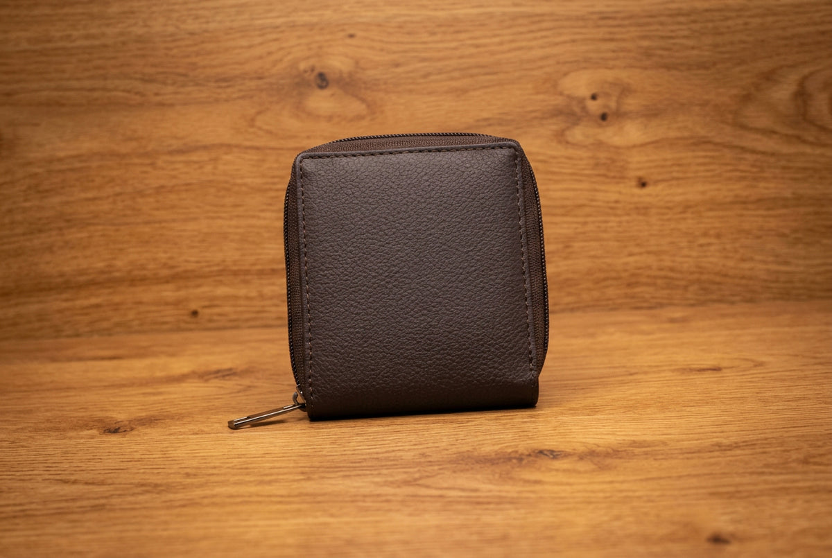 men zip-around wallet