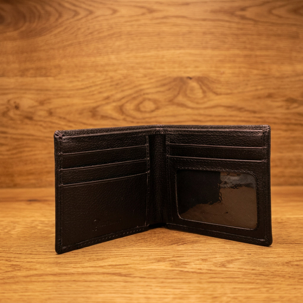 brown wallet