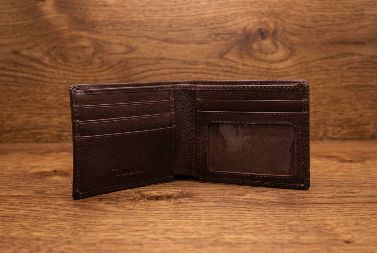 brown wallet